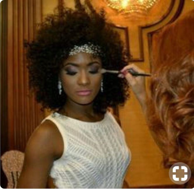 Inspiração: Coque com Tiara ou Coroa para Noivas Negras 7