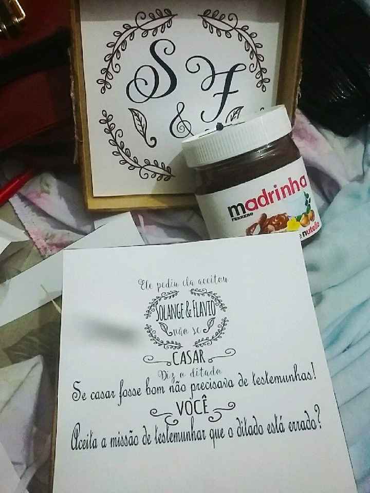 Saúde desse app, lembrança madrinha 😘😘😘 - 2