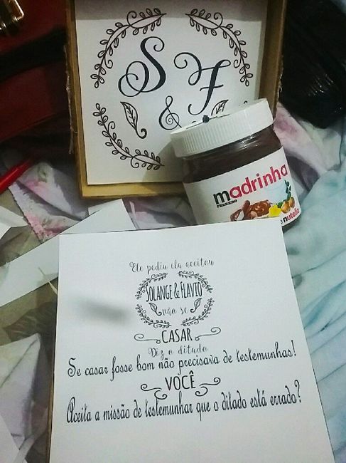 Convite dos padrinhos - 1
