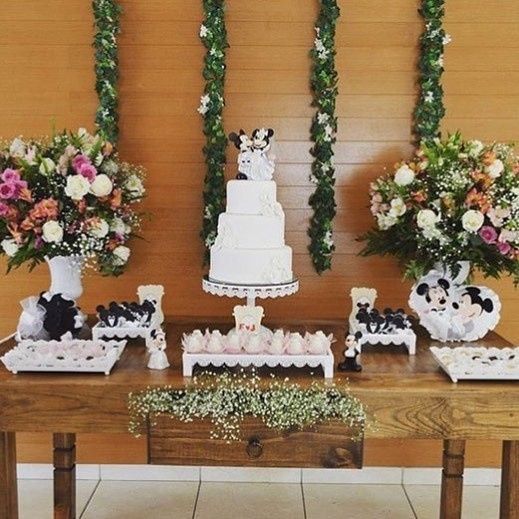 Casamento Mickey e Minnie Inspirações 18