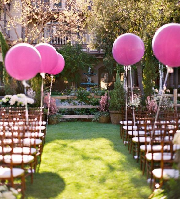 Casamento com balões 7