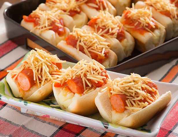 Mini cachorro quente