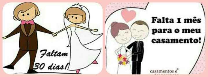 Falta 30 dias pro meu casamento - 1