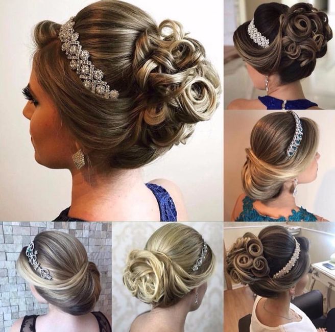 Penteados para cabelo preso