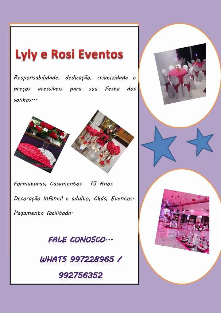 LYLY e ROSI EVENTOS