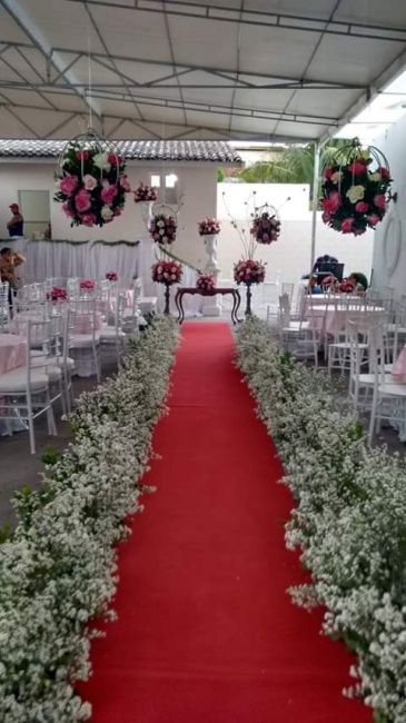 Flores suspensas, um toque especial na decoração ;) - 1