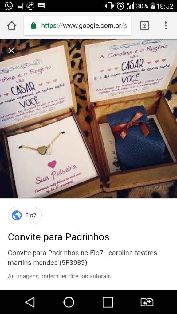 Convite dos padrinhos - 5