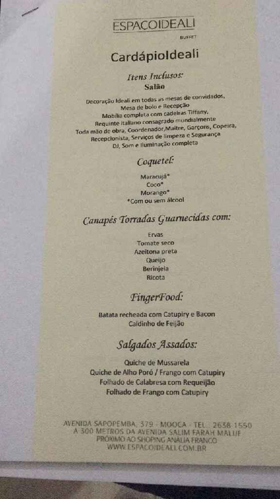 Jantar de casamentos - 2
