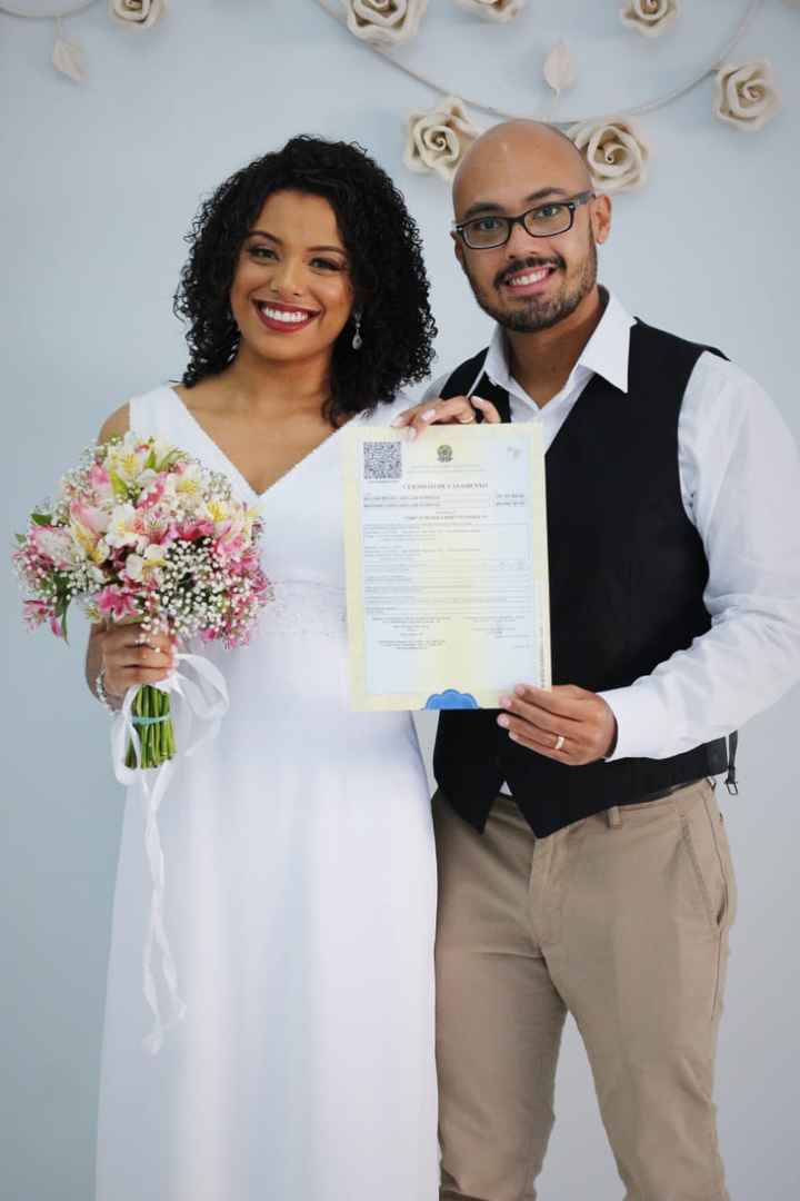 Vocês também adiantaram o casamento civil? - 5