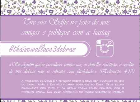 Hastag meu casamento - 1