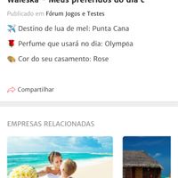 ÚLTIMO PASSO: Compartilhe seus favoritos de casamento! - 1