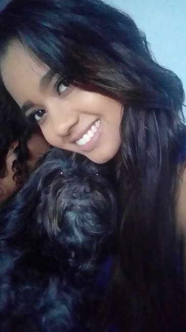  Save the date com cachorro - 2