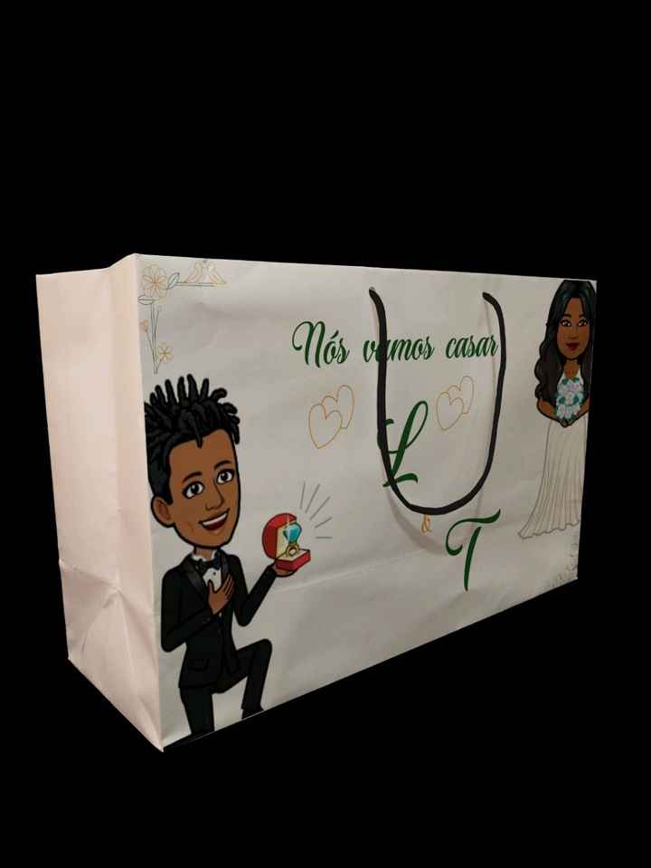 Convite para os padrinhos. - 1
