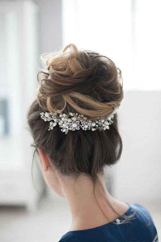 Modelo de cabelo para o dia do casamento. - 1