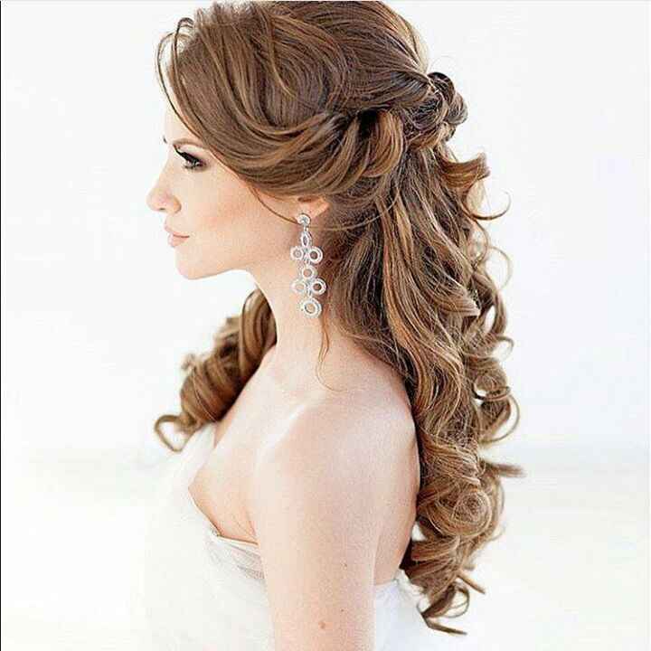 Modelo de cabelo para o dia do casamento. - 3