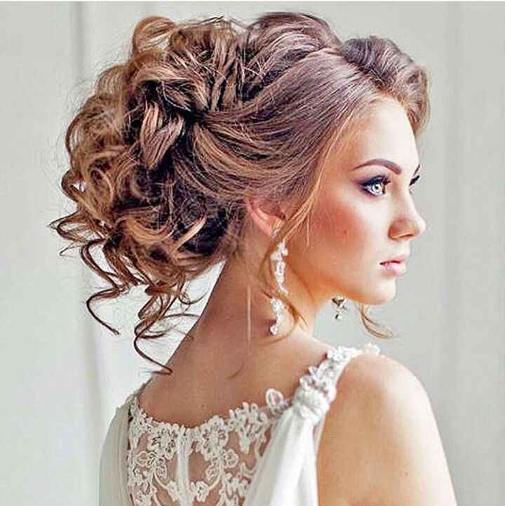 Modelo de cabelo para o dia do casamento. - 4