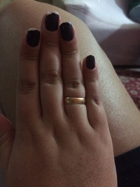 Minha aliança de casamento - 1