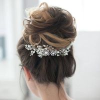 Modelo de cabelo para o dia do casamento. - 1