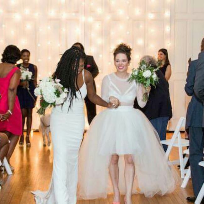 Casamento entre elas #inspiração  look 4