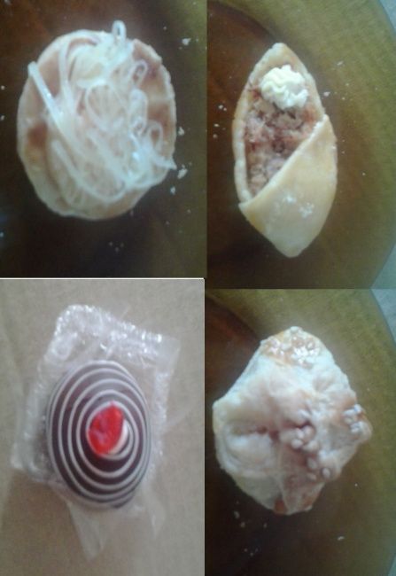 salgados e doce