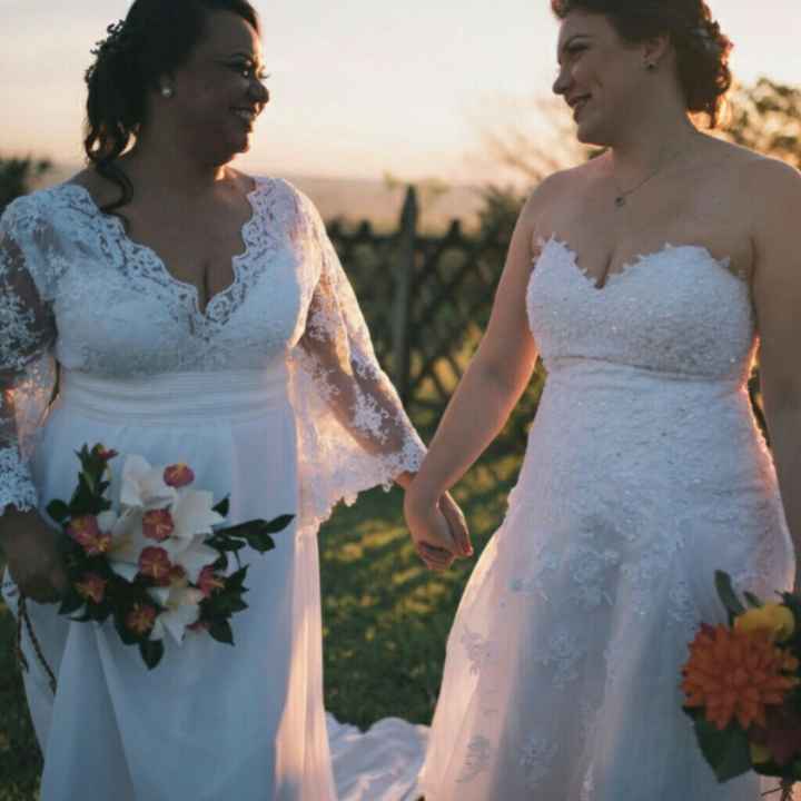 Casamento entre elas #inspiração  look - 5