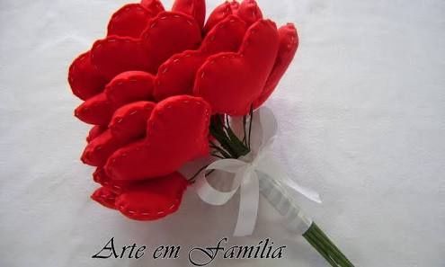 Buquê! bouquet! vem ver, vermelhos e belos. - 2