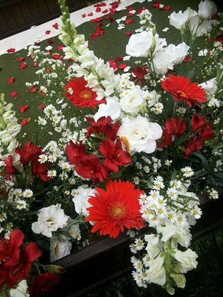 Noivinha vermelho e branco  - 5