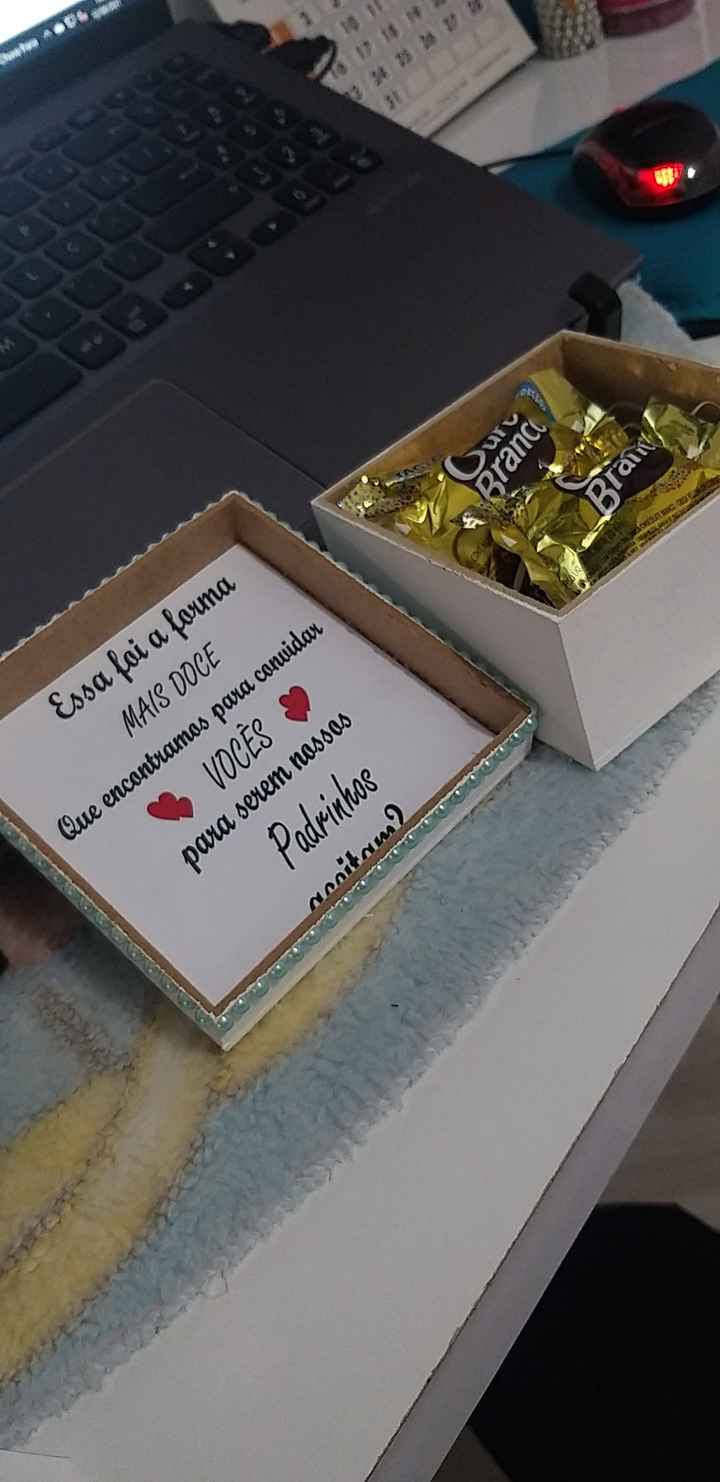 Já fizeram os convites dos padrinhos? - 2
