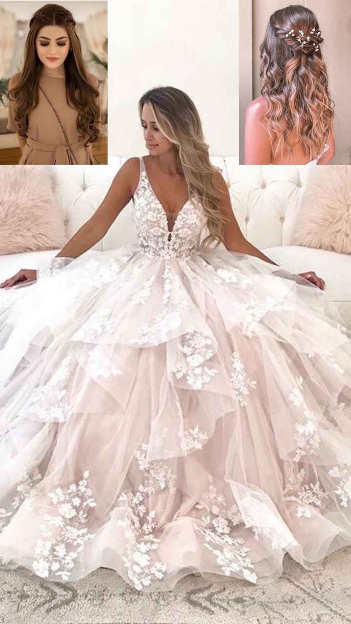 o que vocês acham desse modelo de vestido e penteado ? - 1