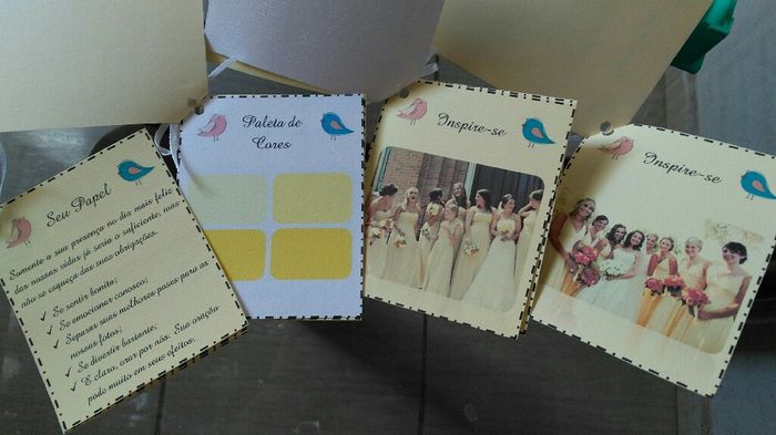 Caixas padrinhos, damas e irmãos. - 8