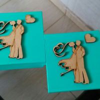 Caixas padrinhos, damas e irmãos. - 6