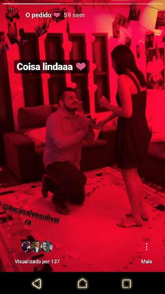 Onde foi o pedido de casamento? - 2