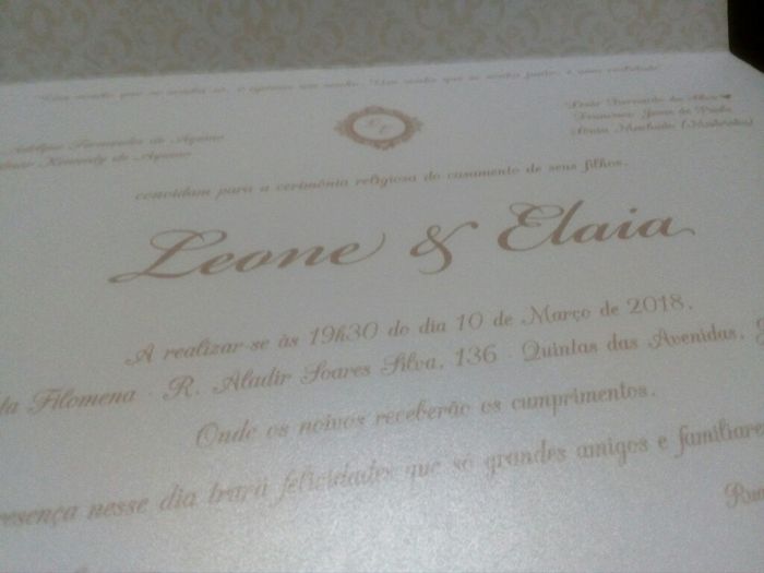  Meu convite pronto #vemver - 2