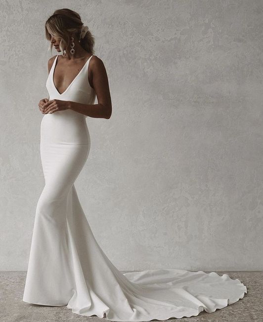 Vestido de noiva minimalista - 2