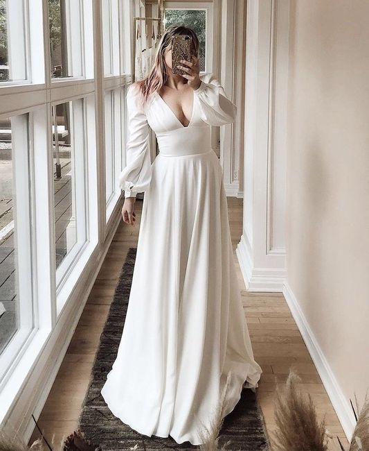 Vestido de noiva minimalista 3