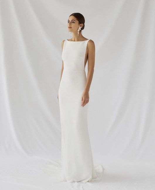 Vestido de noiva minimalista - 7
