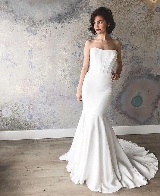 Vestido de noiva minimalista 8