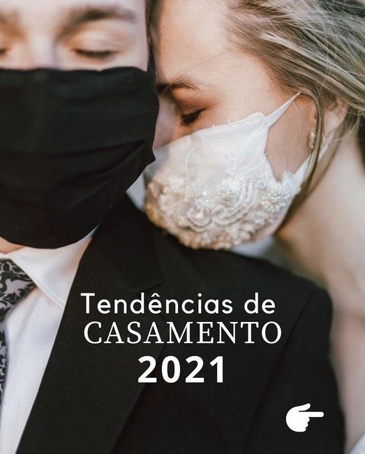 Tendência de casamento 2021 - 1