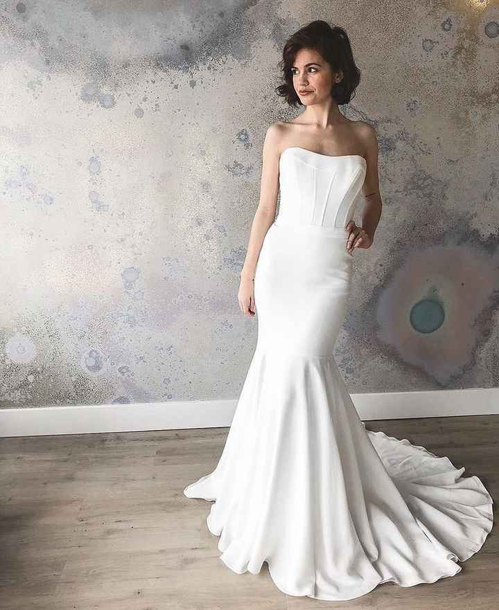 Vestido de noiva minimalista - 8