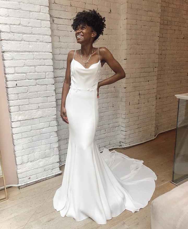 Vestido de noiva minimalista - 9