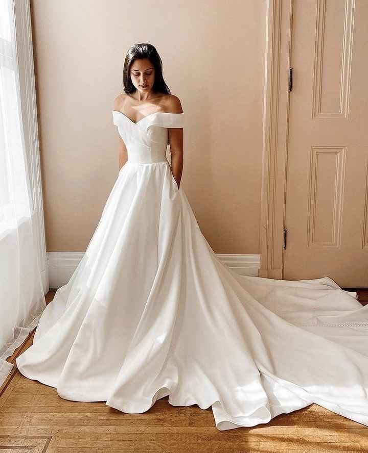 Vestido de noiva minimalista - 10