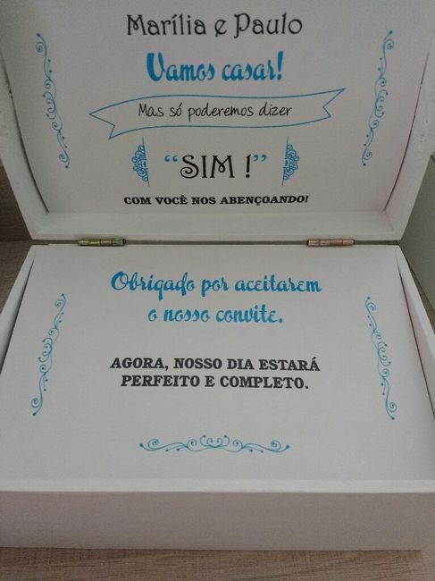 Caixinhas de padrinhos  prontas - 3