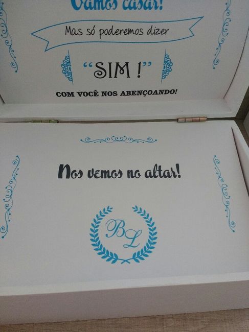Caixinhas de padrinhos  prontas - 8