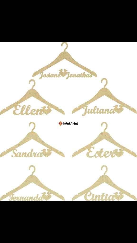 Cabides personalizados - 1