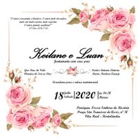 Convite de casamento