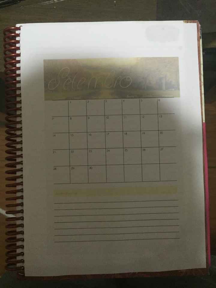 Meu caderno (diário) da noiva diy - 5