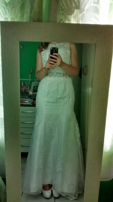 Vestido e sapato comprados :) - 2