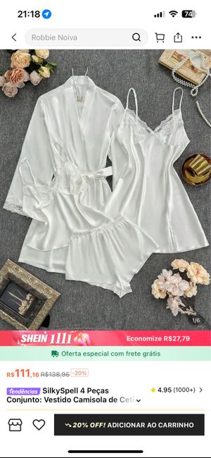 Robe no salão de beleza 1