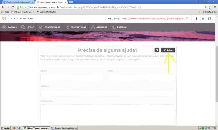 Como criar o site de noivos e Lista de presentes - #dicas #vemver 5