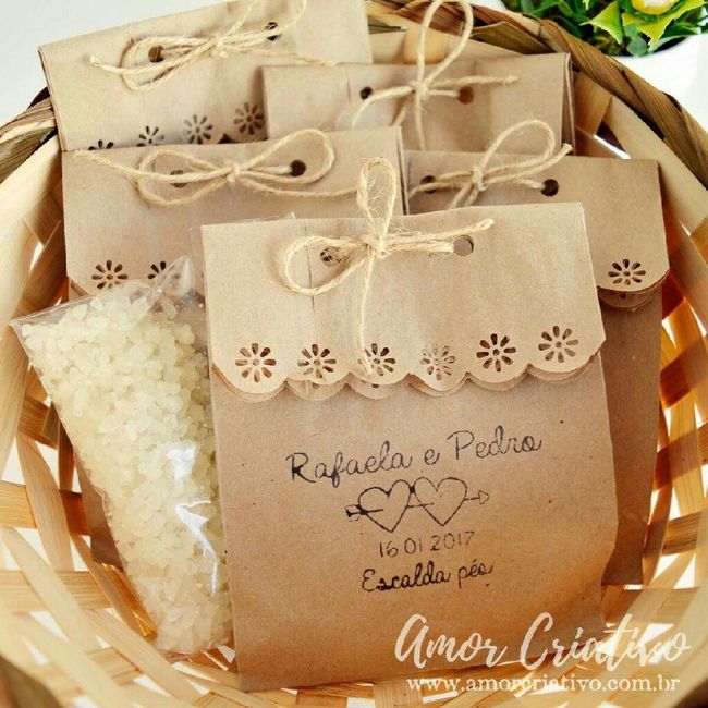 Noivinhas , quem for fazer casamento rústico? sabe que lembrancinha dar? - 2